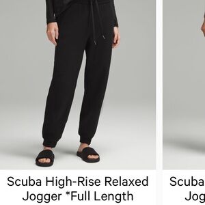 Lululemon Scuba High-Rise Relaxed
Jogger *Full Length
